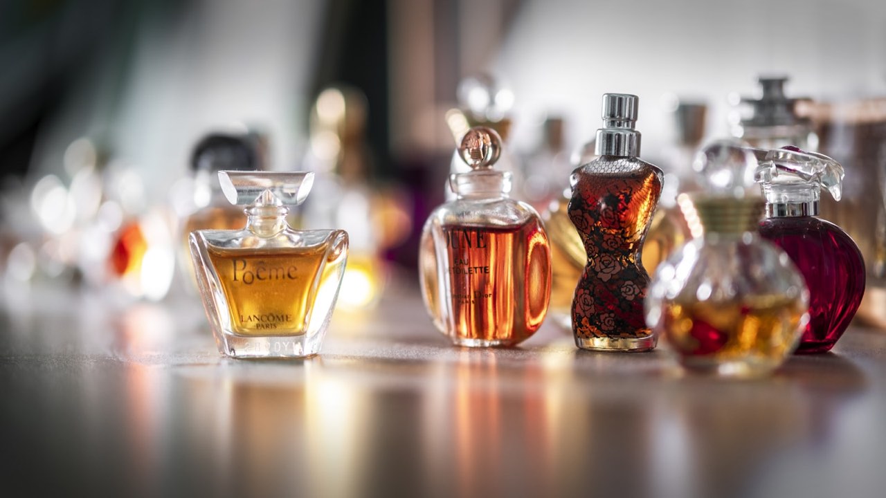 Artistic rendering evoking fragrances by Creed